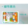WEILE CREATION 6019 NHÀ MÀU CAM bộ đồ chơi xếp lắp ráp ghép mô hình FAIRY TALE TOWN ORANGE HOUSE 793 khối