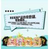 WEILE CREATION 6019 NHÀ MÀU CAM bộ đồ chơi xếp lắp ráp ghép mô hình FAIRY TALE TOWN ORANGE HOUSE 793 khối