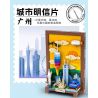 WANGE LIGAO DR.LUCK 4922 BƯU THIẾP THÀNH PHỐ QUẢNG CHÂU bộ đồ chơi xếp lắp ráp ghép mô hình Architecture Công Trình Kiến Trúc 596 khối