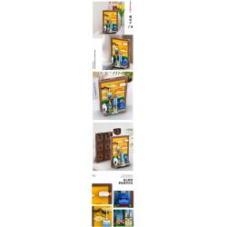 WANGE LIGAO DR.LUCK 4922 BƯU THIẾP THÀNH PHỐ QUẢNG CHÂU bộ đồ chơi xếp lắp ráp ghép mô hình Architecture Công Trình Kiến Trúc 596 khối