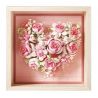 WEKKI 517210 517207 TRÁI TIM CỦA HOA VŨ bộ đồ chơi xếp lắp ráp ghép mô hình Art