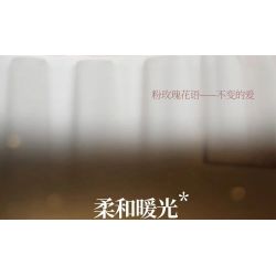 WEKKI 517210 517207 TRÁI TIM CỦA HOA VŨ bộ đồ chơi xếp lắp ráp ghép mô hình Art