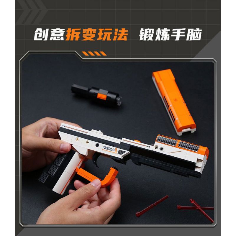 QMAN ENLIGHTEN KEEPPLEY 42109 Ý TƯỞNG TUYỆT VỜI VŨ KHÍ CHIẾN THUẬT bộ đồ chơi xếp lắp ráp ghép mô hình Military Army UNLIMITED IDEAS Quân Sự Bộ Đội 273 khối