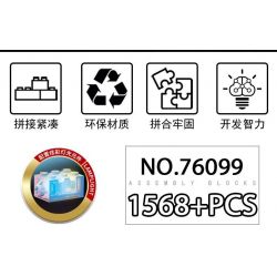 LY 76099 NGƯỜI SẮT MK50 bộ đồ chơi xếp lắp ráp ghép mô hình Super Heroes Siêu Nhân Anh Hùng 1568 khối