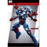 LY 76100 NGƯỜI YÊU NƯỚC SẮT THÉP bộ đồ chơi xếp lắp ráp ghép mô hình Super Heroes Siêu Nhân Anh Hùng 1865 khối