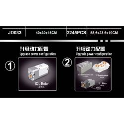 SMALL ANGLE JD033 XE MÁY BAY bộ đồ chơi xếp lắp ráp ghép mô hình Technic MOTORCYCLE Kỹ Thuật Công Nghệ Cao Mô Hình Phương Tiện 2245 khối