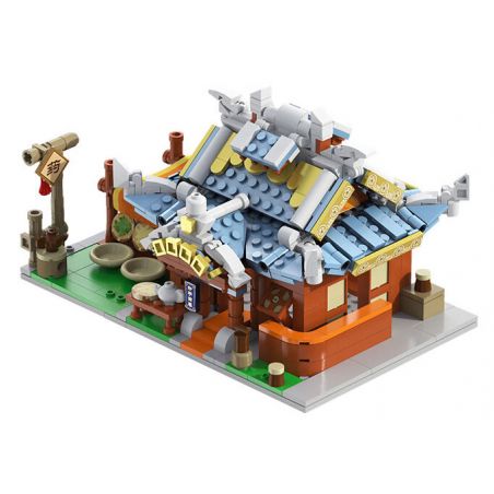 CADA DOUBLEE C67001 67001 HÀNH TRÌNH VỀ PHƯƠNG TÂY HUYỀN ẢO HỘI TRƯỜNG HUICHUN THÀNH PHỐ AN bộ đồ chơi xếp lắp ráp ghép mô hình Movie & Game Phim Và Trò Chơi 531 khối