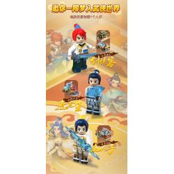 CADA DOUBLEE C67001 67001 HÀNH TRÌNH VỀ PHƯƠNG TÂY HUYỀN ẢO HỘI TRƯỜNG HUICHUN THÀNH PHỐ AN bộ đồ chơi xếp lắp ráp ghép mô hình Movie & Game Phim Và Trò Chơi 531 khối