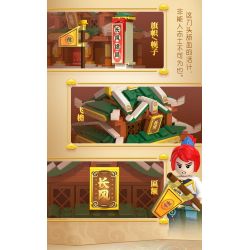 CADA DOUBLEE C67001 67001 HÀNH TRÌNH VỀ PHƯƠNG TÂY HUYỀN ẢO HỘI TRƯỜNG HUICHUN THÀNH PHỐ AN bộ đồ chơi xếp lắp ráp ghép mô hình Movie & Game Phim Và Trò Chơi 531 khối