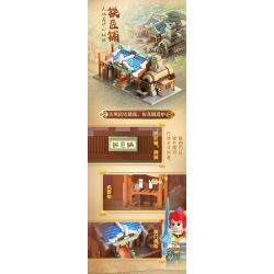 CADA DOUBLEE C67003 67003 HÀNH TRÌNH VỀ PHƯƠNG TÂY GIẢ TƯỞNG CƠ QUAN HỘ TỐNG THÀNH PHỐ TRƯỜNG bộ đồ chơi xếp lắp ráp ghép mô hình Movie & Game Phim Và Trò Chơi 558 khối