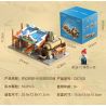 CADA DOUBLEE C67004 67004 HÀNH TRÌNH VỀ PHƯƠNG TÂY HUYỀN ẢO TIỆM NHUỘM THÀNH PHỐ TRƯỜNG AN bộ đồ chơi xếp lắp ráp ghép mô hình Movie & Game Phim Và Trò Chơi 487 khối