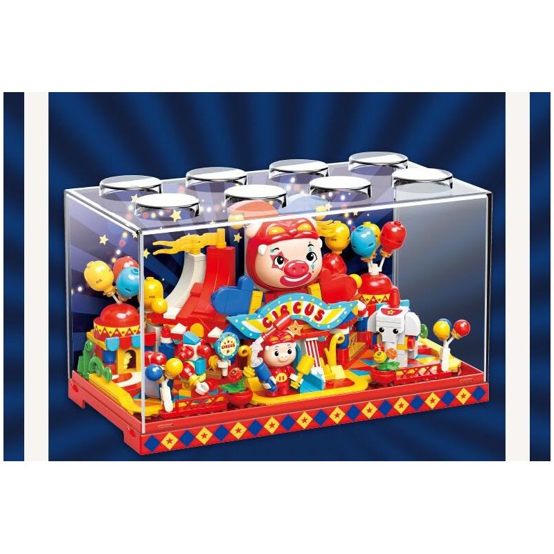 JAKI JK6826 6826 XIẾC LỢN bộ đồ chơi xếp lắp ráp ghép mô hình Movie & Game Phim Và Trò Chơi