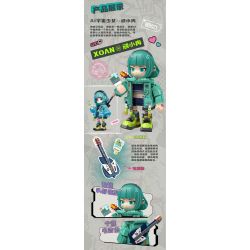 FUNIFY W9021 9021 CÔ GÁI KHÔNG GIAN AI NIAN XIAORAN XOAN bộ đồ chơi xếp lắp ráp ghép mô hình