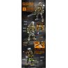 FUNIFY W9100 9100 NGƯỜI SỐNG SÓT CỦA JEDI HANS bộ đồ chơi xếp lắp ráp ghép mô hình Military Army APOCALYPTIC SURVIVOR HANS Quân Sự Bộ Đội
