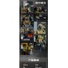 FUNIFY W9101 9101 NGƯỜI SỐNG SÓT CỦA JEDI HIỆP SĨ bộ đồ chơi xếp lắp ráp ghép mô hình Military Army APOCALYPTIC SURVIVOR NATE Quân Sự Bộ Đội
