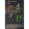 FUNIFY W9101 9101 NGƯỜI SỐNG SÓT CỦA JEDI HIỆP SĨ bộ đồ chơi xếp lắp ráp ghép mô hình Military Army APOCALYPTIC SURVIVOR NATE Quân Sự Bộ Đội