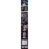 ZHEGAO GZ6285 6285 CHINH PHỤC CÁC VÌ SAO PHI HÀNH GIA MECHA HALF-CUT bộ đồ chơi xếp lắp ráp ghép mô hình HALF DISSECTED MECHA ASTRONAUT 1130 khối