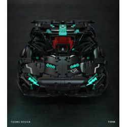 TAKUGI T3004 3004 KHÁI NIỆM LAMBO V8 1:8 bộ đồ chơi xếp lắp ráp ghép mô hình Technic Kỹ Thuật Công Nghệ Cao Mô Hình Phương Tiện 3520 khối