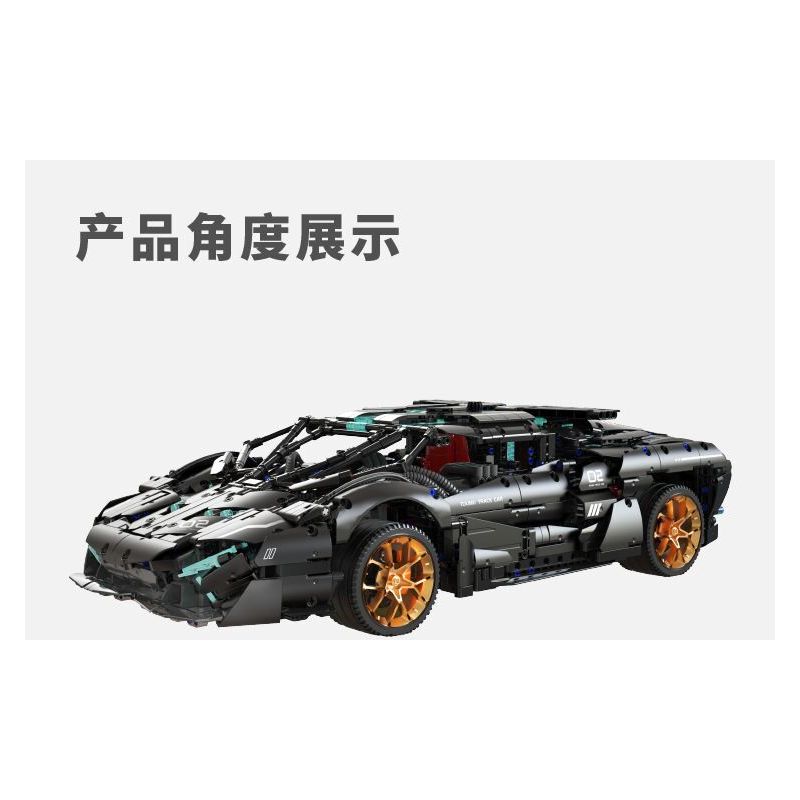 TAKUGI T3004 3004 KHÁI NIỆM LAMBO V8 1:8 bộ đồ chơi xếp lắp ráp ghép mô hình Technic Kỹ Thuật Công Nghệ Cao Mô Hình Phương Tiện 3520 khối