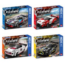 ZHEGAO DZ7001 7001 CUỘC ĐUA HOANG DÃ bộ đồ chơi xếp lắp ráp ghép mô hình RECKLESS RACING 673 khối