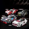 ZHEGAO DZ7001 7001 CUỘC ĐUA HOANG DÃ bộ đồ chơi xếp lắp ráp ghép mô hình RECKLESS RACING 673 khối