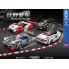 ZHEGAO DZ7001 7001 CUỘC ĐUA HOANG DÃ bộ đồ chơi xếp lắp ráp ghép mô hình RECKLESS RACING 673 khối