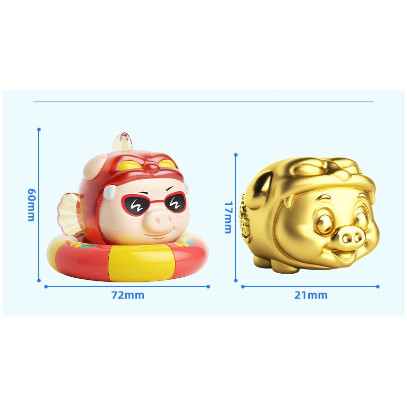JAKI JK6819 6819 HỘP MÙ PIG MAN KỲ NGHỈ bộ đồ chơi xếp lắp ráp ghép mô hình Movie & Game GG BOND'S VACATION Phim Và Trò Chơi