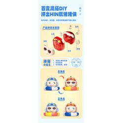 JAKI JK6819 6819 HỘP MÙ PIG MAN KỲ NGHỈ bộ đồ chơi xếp lắp ráp ghép mô hình Movie & Game GG BOND'S VACATION Phim Và Trò Chơi