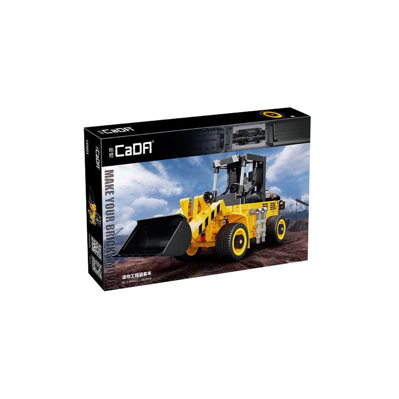 CADA DOUBLEE C65023 65023 XE TẢI KỸ THUẬT MINI bộ đồ chơi xếp lắp ráp ghép mô hình Technic Kỹ Thuật Công Nghệ Cao Mô Hình Phương Tiện 403 khối