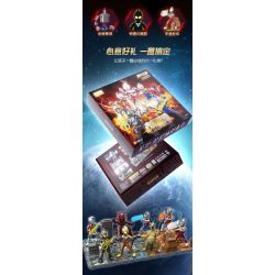 BLOKEES 73007 PHIÊN BẢN KẾT HỢP SIÊU CỔ ĐIỂN TIẾP NỐI BỘ SƯU TẬP VINH QUANG T.D.G HEROES bộ đồ chơi xếp lắp ráp ghép mô hình Movie & Game Phim Và Trò Chơi