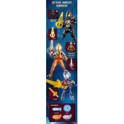 BLOKEES 73007 PHIÊN BẢN KẾT HỢP SIÊU CỔ ĐIỂN TIẾP NỐI BỘ SƯU TẬP VINH QUANG T.D.G HEROES bộ đồ chơi xếp lắp ráp ghép mô hình Movie & Game Phim Và Trò Chơi