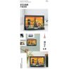 WANGE LIGAO DR.LUCK 4925 BƯU THIẾP THÀNH PHỐ PARIS bộ đồ chơi xếp lắp ráp ghép mô hình Architecture Công Trình Kiến Trúc 598 khối