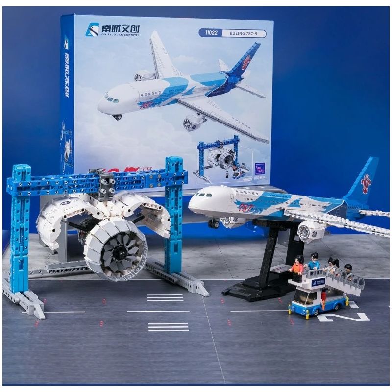 PANTASY 11022 CHINA SOUTHERN AIRLINES RED LABEL BOEING 787 (CHIẾC THỨ TRÊN THẾ GIỚI) bộ đồ chơi xếp lắp ráp ghép mô hình City Thành Phố 2000 khối