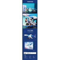 PANTASY 11022 CHINA SOUTHERN AIRLINES RED LABEL BOEING 787 (CHIẾC THỨ TRÊN THẾ GIỚI) bộ đồ chơi xếp lắp ráp ghép mô hình City Thành Phố 2000 khối