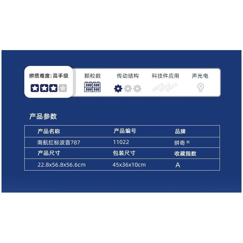 PANTASY 11022 CHINA SOUTHERN AIRLINES RED LABEL BOEING 787 (CHIẾC THỨ TRÊN THẾ GIỚI) bộ đồ chơi xếp lắp ráp ghép mô hình City Thành Phố 2000 khối