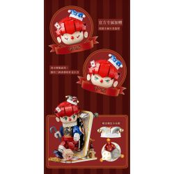 WEKKI 506187 NGÀY XỬA XƯA CHÚ HỀ POKER bộ đồ chơi xếp lắp ráp ghép mô hình JOKER POKER 1577 khối