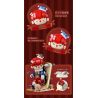 WEKKI 506187 NGÀY XỬA XƯA CHÚ HỀ POKER bộ đồ chơi xếp lắp ráp ghép mô hình JOKER POKER 1577 khối