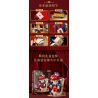 WEKKI 506187 NGÀY XỬA XƯA CHÚ HỀ POKER bộ đồ chơi xếp lắp ráp ghép mô hình JOKER POKER 1577 khối