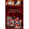 WEKKI 506187 NGÀY XỬA XƯA CHÚ HỀ POKER bộ đồ chơi xếp lắp ráp ghép mô hình JOKER POKER 1577 khối