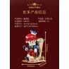 WEKKI 506187 NGÀY XỬA XƯA CHÚ HỀ POKER bộ đồ chơi xếp lắp ráp ghép mô hình JOKER POKER 1577 khối
