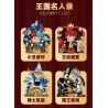 WEKKI 503188 VƯƠNG QUỐC POKER BỮA TIỆC HỀ bộ đồ chơi xếp lắp ráp ghép mô hình CLOWN PARTY 464 khối