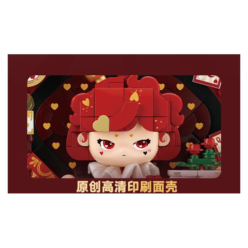 WEKKI 503188 VƯƠNG QUỐC POKER BỮA TIỆC HỀ bộ đồ chơi xếp lắp ráp ghép mô hình CLOWN PARTY 464 khối