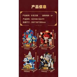 WEKKI 503188 VƯƠNG QUỐC POKER BỮA TIỆC HỀ bộ đồ chơi xếp lắp ráp ghép mô hình CLOWN PARTY 464 khối