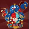 WEKKI 503189 VƯƠNG QUỐC POKER BỮA TIỆC CỦA NỮ HOÀNG bộ đồ chơi xếp lắp ráp ghép mô hình QUEEN'S FEAST 463 khối