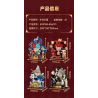 WEKKI 503189 VƯƠNG QUỐC POKER BỮA TIỆC CỦA NỮ HOÀNG bộ đồ chơi xếp lắp ráp ghép mô hình QUEEN'S FEAST 463 khối