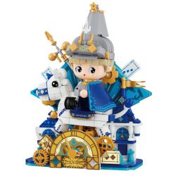 WEKKI 503190 VƯƠNG QUỐC POKER HIỆP SĨ CHIẾN THẮNG bộ đồ chơi xếp lắp ráp ghép mô hình KNIGHT'S TRIUMPH 585 khối