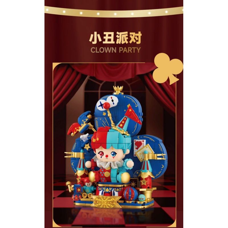 WEKKI 503190 VƯƠNG QUỐC POKER HIỆP SĨ CHIẾN THẮNG bộ đồ chơi xếp lắp ráp ghép mô hình KNIGHT'S TRIUMPH 585 khối