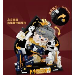 WEKKI 503190 VƯƠNG QUỐC POKER HIỆP SĨ CHIẾN THẮNG bộ đồ chơi xếp lắp ráp ghép mô hình KNIGHT'S TRIUMPH 585 khối