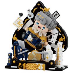 WEKKI 503191 VƯƠNG QUỐC POKER TRÒ CHƠI CỦA CÁC VỊ VUA bộ đồ chơi xếp lắp ráp ghép mô hình GAME OF KINGS 434 khối