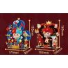 WEKKI 503191 VƯƠNG QUỐC POKER TRÒ CHƠI CỦA CÁC VỊ VUA bộ đồ chơi xếp lắp ráp ghép mô hình GAME OF KINGS 434 khối